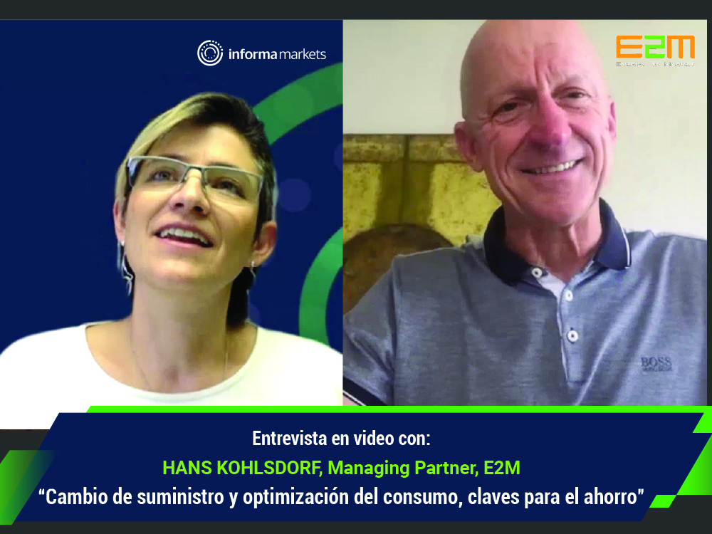 VIDEO | Hans Kohlsdorf: Suministro y optimización del consumo, claves para el ahorro